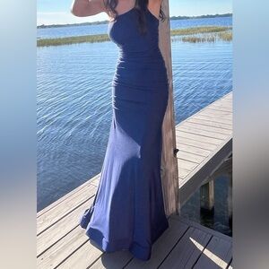 Macys Navy Prom Dress